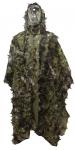 3-D leafy poncho