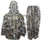 Snow 3-D leafy suit